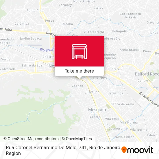 Rua Coronel Bernardino De Melo, 741 map