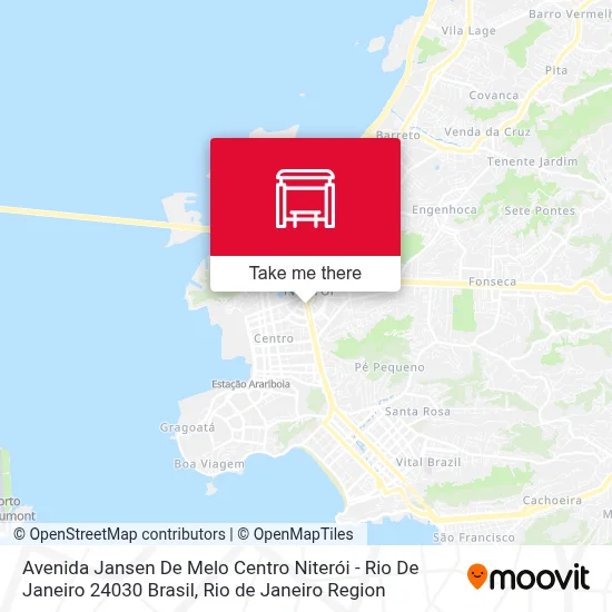 Avenida Jansen De Melo Centro Niterói - Rio De Janeiro 24030 Brasil map