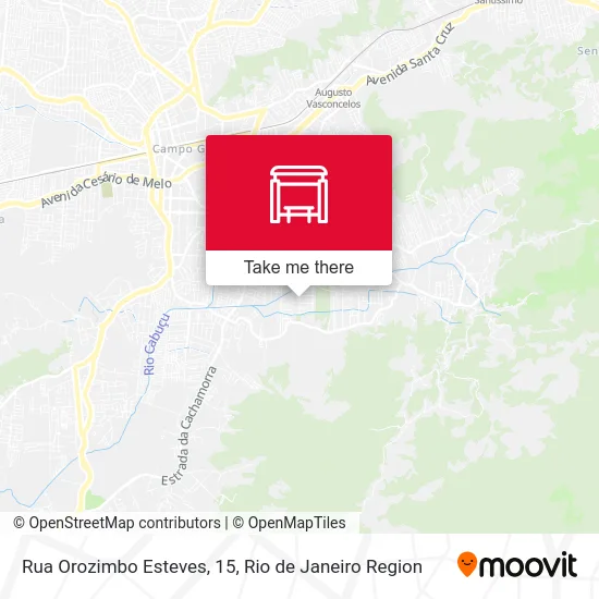 Rua Orozimbo Esteves, 15 map