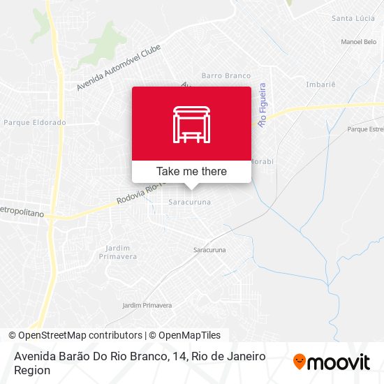 Mapa Avenida Barão Do Rio Branco, 14