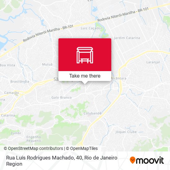 Rua Luís Rodrigues Machado, 40 map