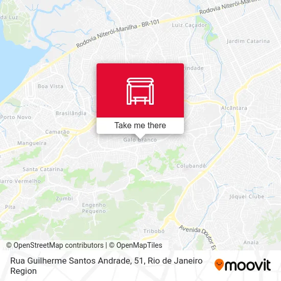 Rua Guilherme Santos Andrade, 51 map