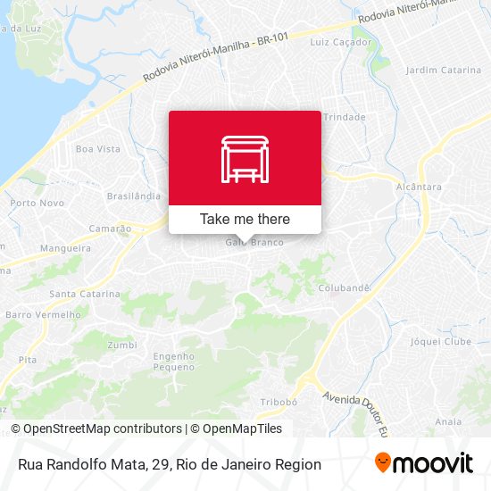 Rua Randolfo Mata, 29 map