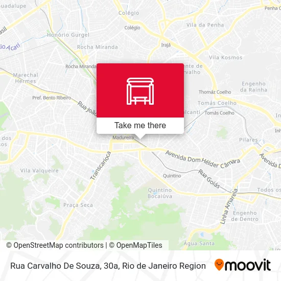 Rua Carvalho De Souza, 30a map