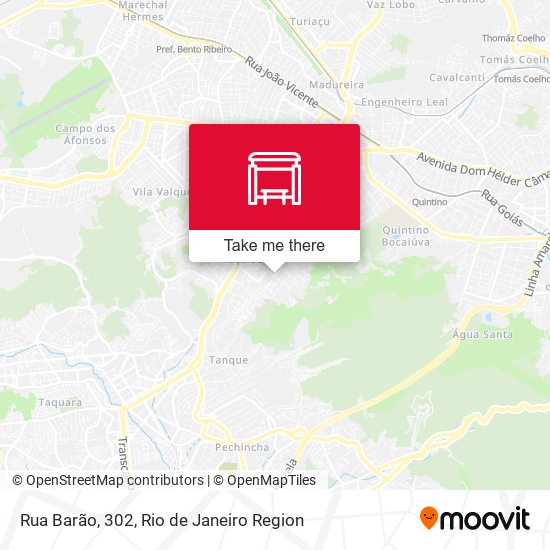 Rua Barão, 302 map