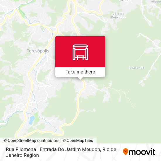 Rua Filomena | Entrada Do Jardim Meudon map