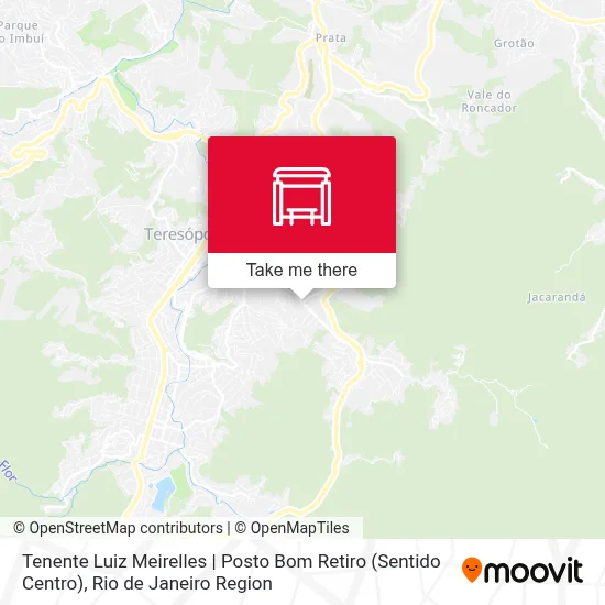 Tenente Luiz Meirelles | Posto Bom Retiro (Sentido Centro) map