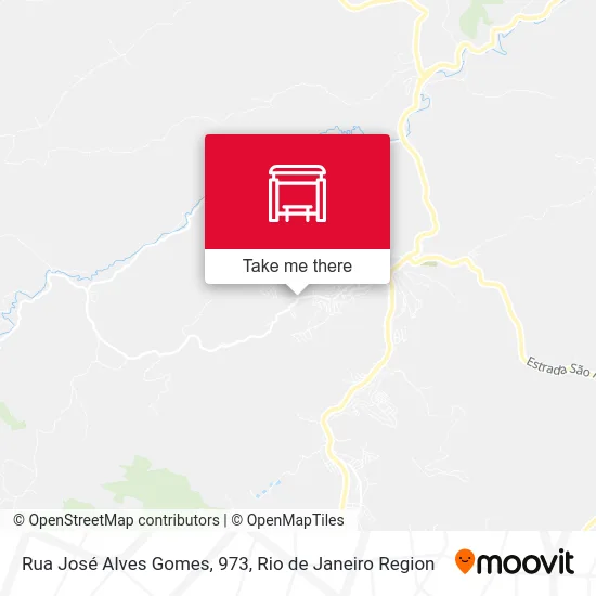 Rua José Alves Gomes, 973 map