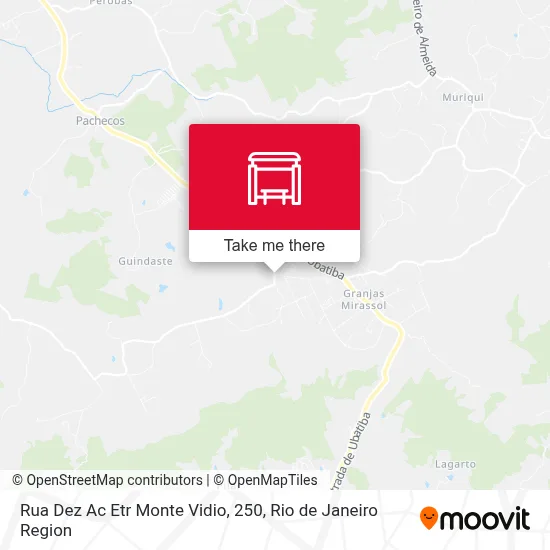 Rua Dez Ac Etr Monte Vidio, 250 map
