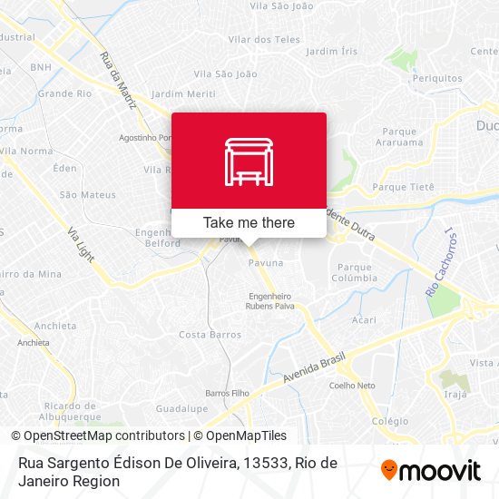 Rua Sargento Édison De Oliveira, 13533 map