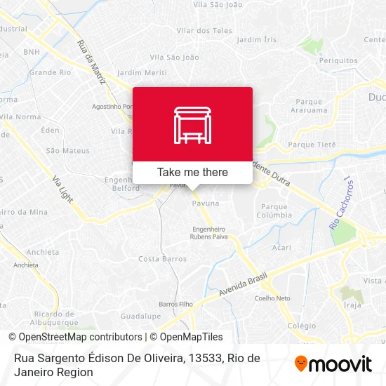 Rua Sargento Édison De Oliveira, 13533 map