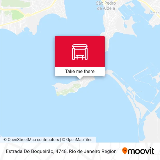 Estrada Do Boqueirão, 4748 map