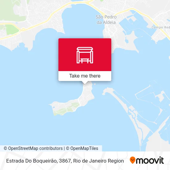 Estrada Do Boqueirão, 3867 map