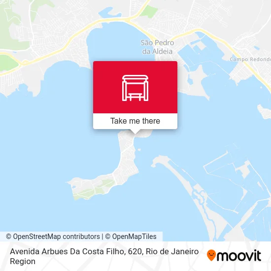 Avenida Arbues Da Costa Filho, 620 map