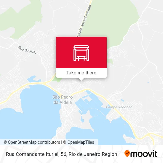 Rua Comandante Ituriel, 56 map