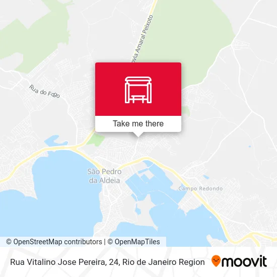 Rua Vitalino Jose Pereira, 24 map