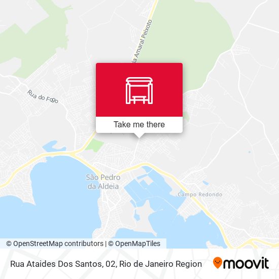 Rua Ataides Dos Santos, 02 map