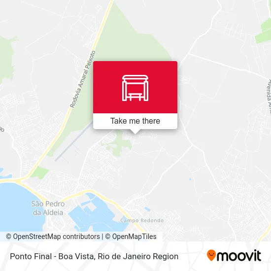 Ponto Final - Boa Vista map