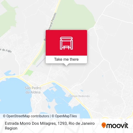 Estrada Morro Dos Milagres, 1293 map