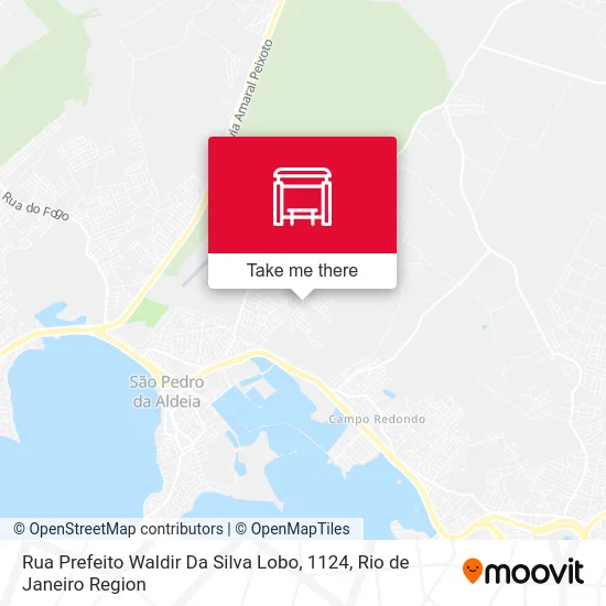 Rua Prefeito Waldir Da Silva Lobo, 1124 map
