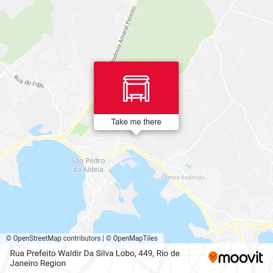 Rua Prefeito Waldir Da Silva Lobo, 449 map