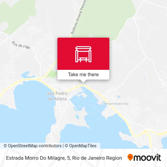 Estrada Morro Do Milagre, 5 map