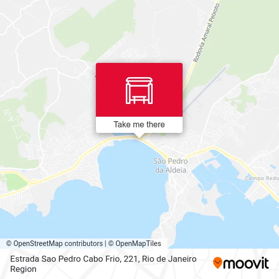 Estrada Sao Pedro Cabo Frio, 221 map