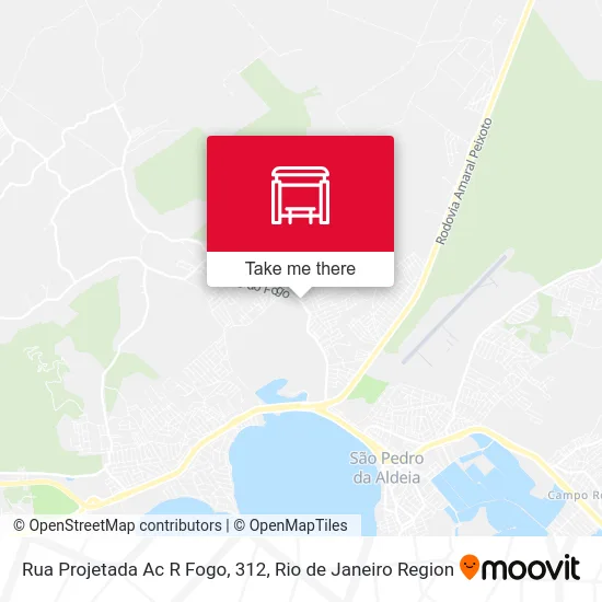 Rua Projetada Ac R Fogo, 312 map