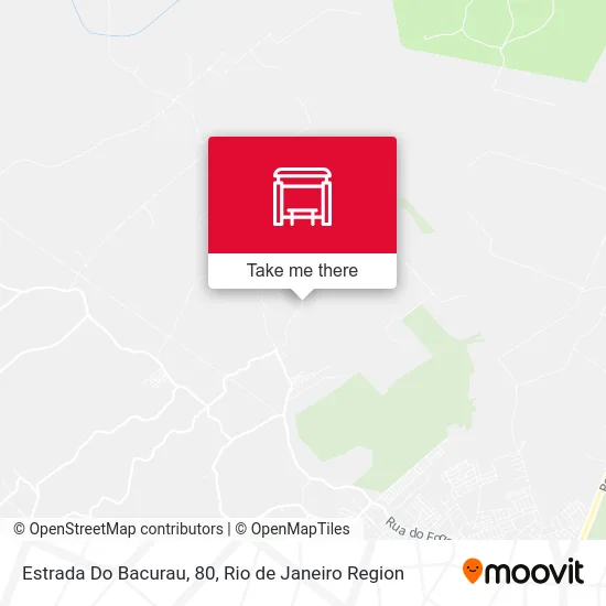 Estrada Do Bacurau, 80 map