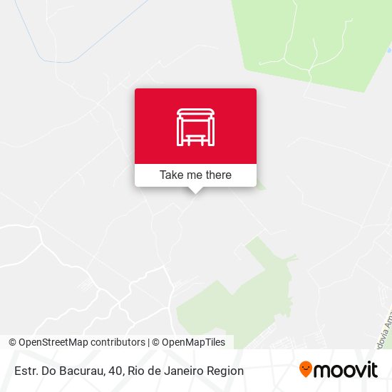 Estr. Do Bacurau, 40 map