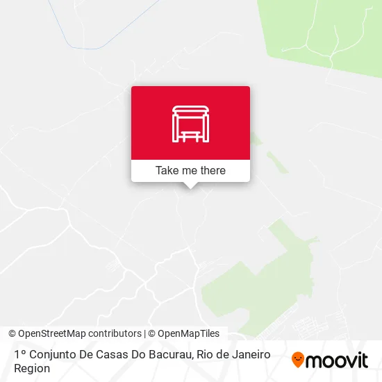 1º Conjunto De Casas Do Bacurau map