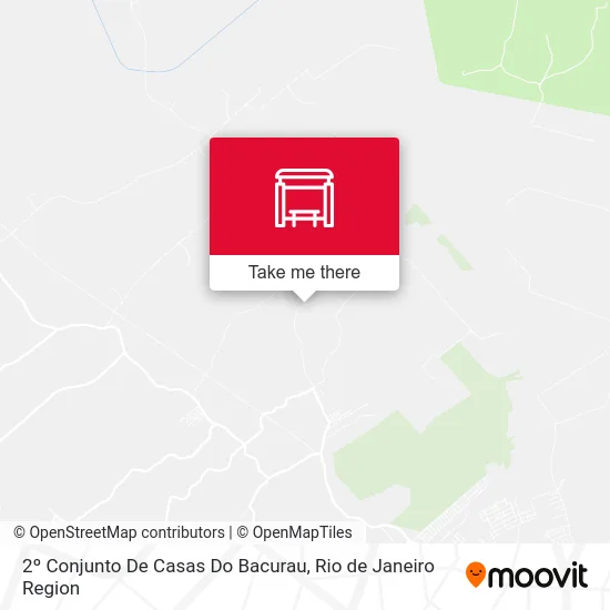 2º Conjunto De Casas Do Bacurau map
