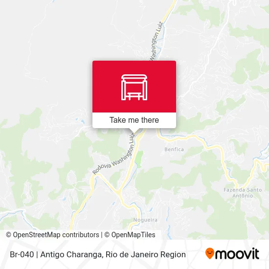 Br-040 | Antigo Charanga map