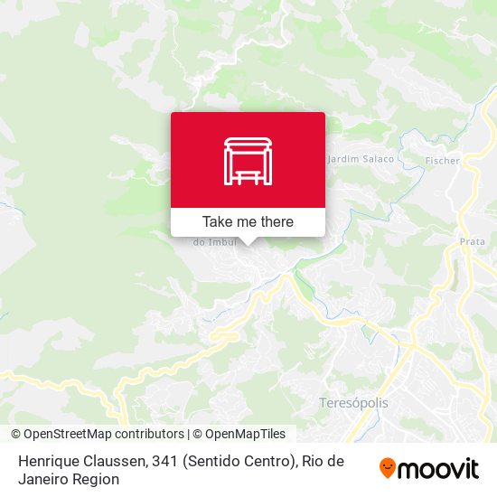 Henrique Claussen, 341 (Sentido Centro) map