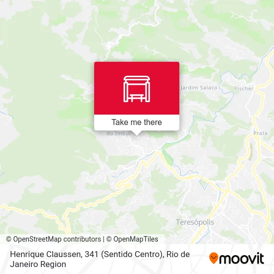 Henrique Claussen, 341 (Sentido Centro) map