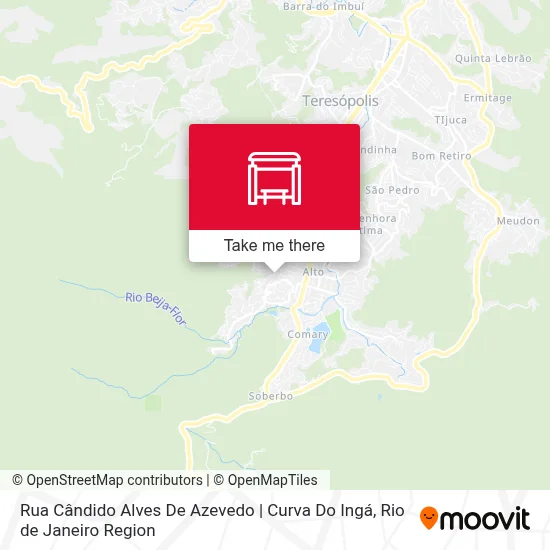 Rua Cândido Alves De Azevedo | Curva Do Ingá map