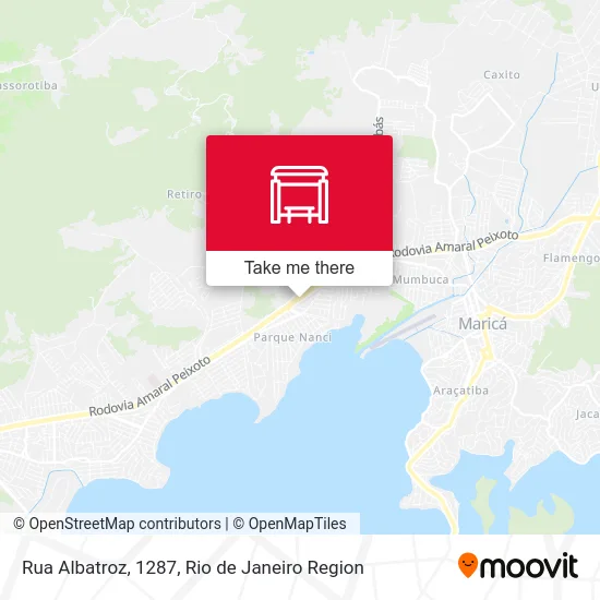 Rua Albatroz, 1287 map