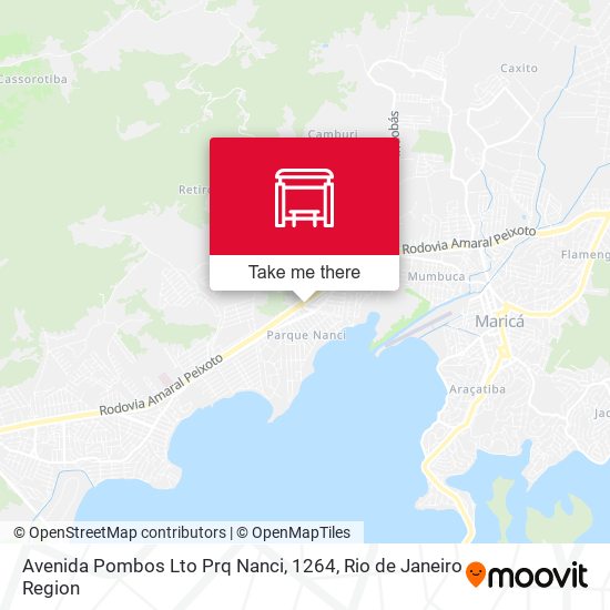 Avenida Pombos Lto Prq Nanci, 1264 map