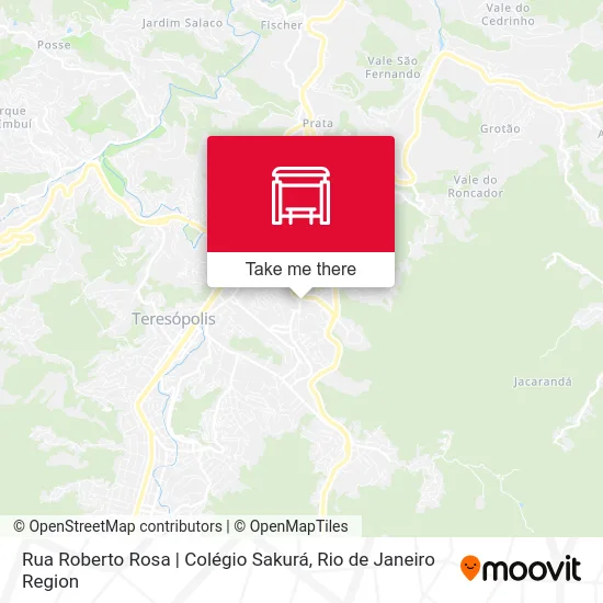Rua Roberto Rosa | Colégio Sakurá map