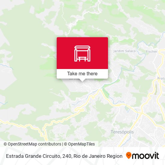 Estrada Grande Circuito, 240 map