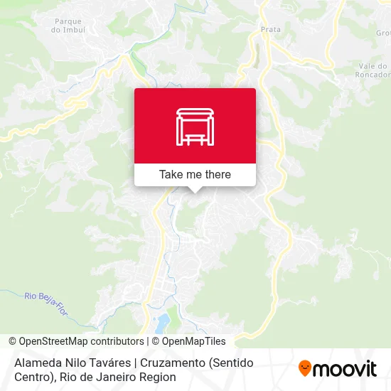 Alameda Nilo Taváres | Cruzamento (Sentido Centro) map