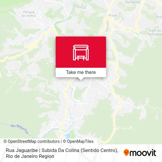 Rua Jaguaribe | Subida Da Colina (Sentido Centro) map