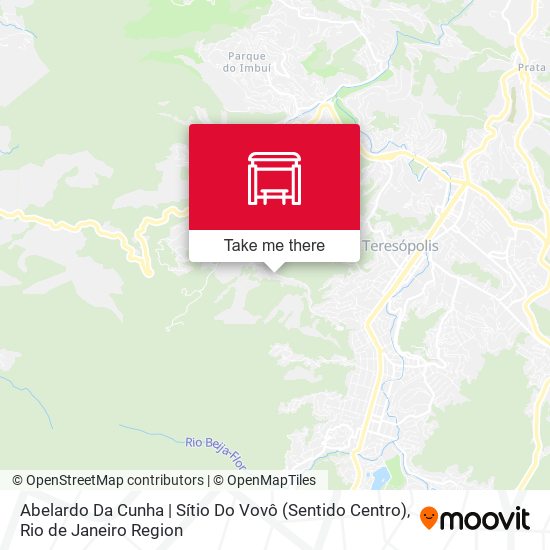 Mapa Abelardo Da Cunha | Sítio Do Vovô (Sentido Centro)