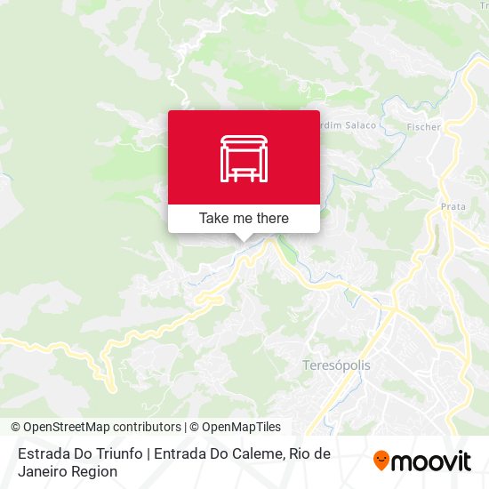 Estrada Do Triunfo | Entrada Do Caleme map