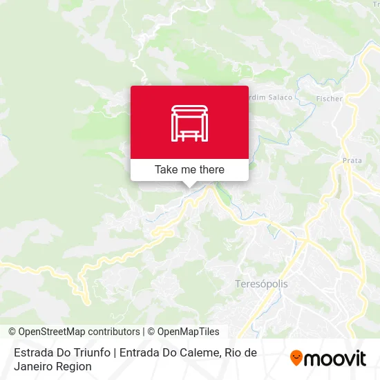 Estrada Do Triunfo | Entrada Do Caleme map