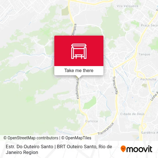 Estr. Do Outeiro Santo | BRT Outeiro Santo map