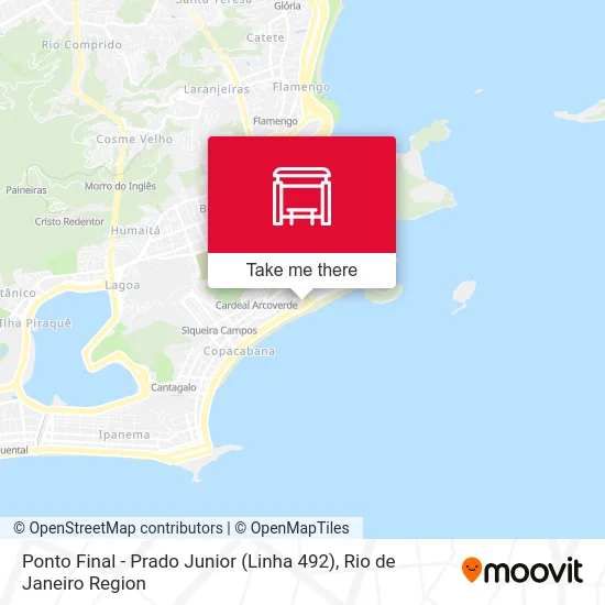 Ponto Final - Prado Junior (Linha 492) map