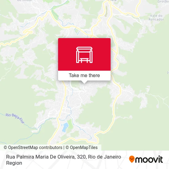 Rua Palmira Maria De Oliveira, 320 map