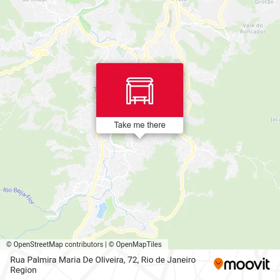 Rua Palmira Maria De Oliveira, 72 map