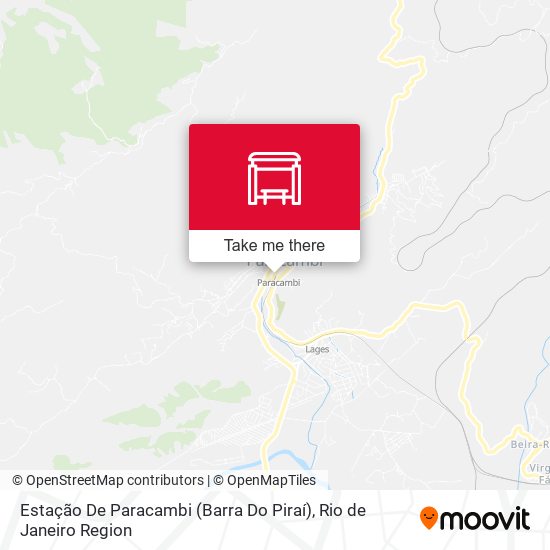 Estação De Paracambi (Barra Do Piraí) map
